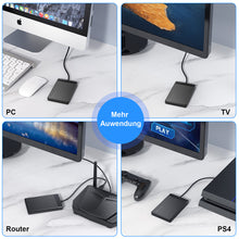 Load image into Gallery viewer, HDD Case 2.5 SATA to USB 3.0 Adapter Hard Drive Enclosure for SSD Disk HDD Box Type C 3.1 Case HD External HDD Enclosure
