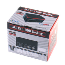 Load image into Gallery viewer, USB3.0 To SATA IDE External 2.5"/3.5" HDD Hard Drive Docking Station Card Reader