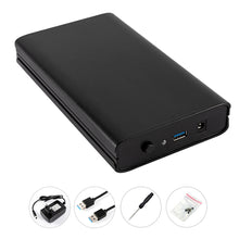 Load image into Gallery viewer, 3.5Inch HDD SSD External Hard Drive Enclosure USB 3.0 3.5 Inch SATA III Hard Disk Box Adapter for Computer Laptop