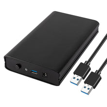 Load image into Gallery viewer, 3.5Inch HDD SSD External Hard Drive Enclosure USB 3.0 3.5 Inch SATA III Hard Disk Box Adapter for Computer Laptop