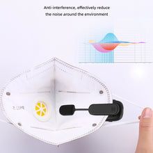 Load image into Gallery viewer, Wireless Lavalier Lapel Mask Microphone Raised Voices Bluetooth Speaker Portable Mini 400mAh 5 Hours Lavalier MIC