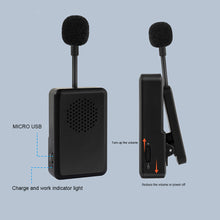 Load image into Gallery viewer, Mask Microphone Raised Voices Speaker YANMAI Portable Mini 400mAh 5 Hours Lavalier MIC for Teach Speach Use