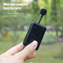 Load image into Gallery viewer, Mask Microphone Raised Voices Speaker YANMAI Portable Mini 400mAh 5 Hours Lavalier MIC for Teach Speach Use