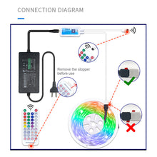 Load image into Gallery viewer, 38-Key App Control Horse Racing Music Rhythm Background Bar Ambient Light 5050rgb Magic Light With Bluetooth Set