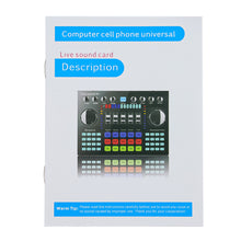 Load image into Gallery viewer, K1 Sound Card Internet Celebrity Live Broadcast Special Sound Equipment Song Mobile Universal Microphone K1 Aud Set Computer