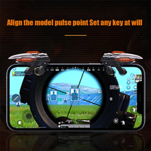 Load image into Gallery viewer, For pubg Phone Gaming Trigger Fire Button Handle Shooter Game Joysticks Gamepad For PUBG Fire Shooting Aim Key L1R1 Controller