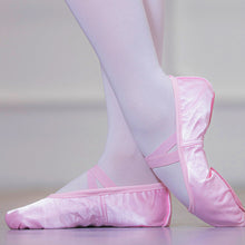 Load image into Gallery viewer, Women's Dance Shoes Girl's Satin Canvas Soft Bottoming Latin Dance Ballet Dance Shoes Dancer Yoga Gym Equipment