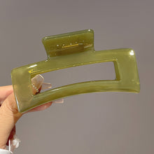 Load image into Gallery viewer, 1Pc Women Simple Vintage Square Large Gripper Geometric Hair Clips Fashion All-match Hair Accessories
