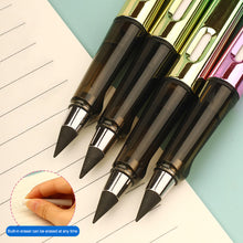 Load image into Gallery viewer, 1Pc New Technology Unlimited Writing Pencil No Ink Eternal Pen HB Erasable Pencil Art Sketch Painting Tools Kid Gift School Supplies Stationery