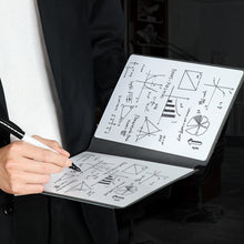 Load image into Gallery viewer, A5 Reusable Whiteboard Notebook Leather Memo Free Whiteboard Pen Erasing Cloth Weekly Planner Portable Stylish Office Notebooks