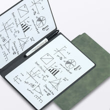 Load image into Gallery viewer, A5 Reusable Whiteboard Notebook Leather Memo Free Whiteboard Pen Erasing Cloth Weekly Planner Portable Stylish Office Notebooks