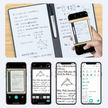 Load image into Gallery viewer, A5 Reusable Whiteboard Notebook Leather Memo Free Whiteboard Pen Erasing Cloth Weekly Planner Portable Stylish Office Notebooks