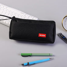 Load image into Gallery viewer, 1Pc Simple Pencil Case Large Capacity Pen Bag Pouch Solid Color Box for Girls Students Cute School Supplies Stationery