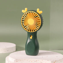 Load image into Gallery viewer, Handheld Mini Fan Portable Night Light Pocket Fan USB Charging Fan 2 Speeds Adujustable Summer Cooling Fan for Home Outdoor