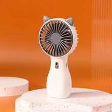 Load image into Gallery viewer, Handheld Mini Fan Portable Night Light Pocket Fan USB Charging Fan 2 Speeds Adujustable Summer Cooling Fan for Home Outdoor