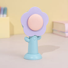 Load image into Gallery viewer, Handheld Mini Fan Portable Desktop USB Charging Fan 2 Speeds Adujustable Summer Cooling Fan for Home Outdoor