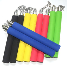 Load image into Gallery viewer, Kid Martial Nunchucks Foam Sponge Stick Rope Practice Training Practice Karate Weapon Toy Stick