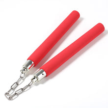 Load image into Gallery viewer, Kid Martial Nunchucks Foam Sponge Stick Rope Practice Training Practice Karate Weapon Toy Stick