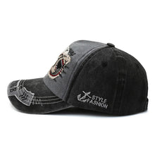 Load image into Gallery viewer, Shark Baseball Cap Embroideredhat Animal Cartoon Cotton Baseballs Female Stretch Hat