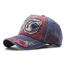 Load image into Gallery viewer, Shark Baseball Cap Embroideredhat Animal Cartoon Cotton Baseballs Female Stretch Hat