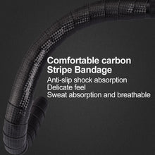 Load image into Gallery viewer, 1 pair Road Bike Handlebar Wrap Handle Bar Damping Carbon Fibre Bicycle Grips Tapes Bike Straps Handle Belt Handlebar Tape