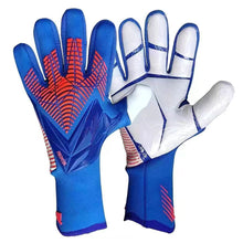 Load image into Gallery viewer, Kids Adults Thicken Latex Goalkeeper Gloves Goalie Gloves Football Soccer Anti-slip Protection Soccer Children Goalie Gloves