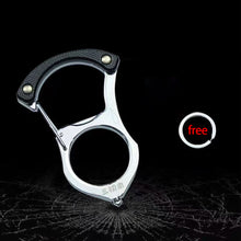 Load image into Gallery viewer, Outdoor Multifunctional Tools Key Chain Camping Survival Tool Self-defense Buckle Car Window Breaker Tools Key Ring Tool