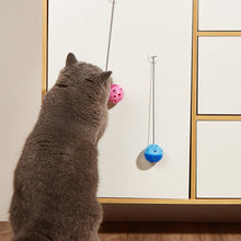 Load image into Gallery viewer, Cat Hanging Interactive Toy Cat Spring Ball Toy with Bell Kitten Funny Teaser Toy Training Toys Pet Daily Supplies