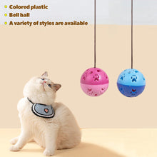 Load image into Gallery viewer, Cat Hanging Interactive Toy Cat Spring Ball Toy with Bell Kitten Funny Teaser Toy Training Toys Pet Daily Supplies