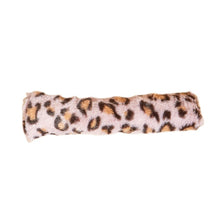 Load image into Gallery viewer, Cat Plush Strip Pillow with Catnip Leopard Print Cat Teaser Toys Pet Kitten Companion Toy Cat Sleeping Pillow Cushion