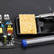 Load image into Gallery viewer, 10pcs Cleaning Sponge Soldering Iron Tip Tin Cleaner Yellow Heat Resistant High Sponge Temperature Resistant Sponge