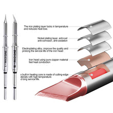 Load image into Gallery viewer, C210 C245 C115 Soldering Iron Tips Lead Free Heating Core Replacement Tips Compatible to JBC Sugon Aifen Aixun Soldering Station Handle