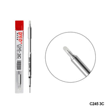 Load image into Gallery viewer, C210 C245 C115 Soldering Iron Tips Lead Free Heating Core Replacement Tips Compatible to JBC Sugon Aifen Aixun Soldering Station Handle