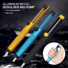 Load image into Gallery viewer, Aluminum Metal Desoldering Pump Suction Tin Gun Soldering Sucker Pen Removal Vacuum Soldering Iron Desolder Hand Welding Tools
