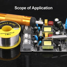 Load image into Gallery viewer, 60/40 Solder Wire 0.5/0.8/1.0/1.2mm Rosin Core Tin Solder Wire Soldering Welding Flux 2.0% Iron Wire Reel 50g 0.6mm
