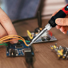 Load image into Gallery viewer, Adjustable Temperature 80W Digital Soldering Iron Internal Heating Type Household Electronic Welding Repair Tool and Tin Wire Bracket Set