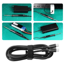 Load image into Gallery viewer, PD 240W 5A Type C to Type C Charging Cable for Laptop Phone Electric Soldering Iron Heat Resistant Wire Accessories Quick Charge Cable