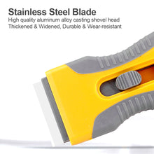 Load image into Gallery viewer, Multi-Purpose Retractable Scraper with Razor Blade Set Cleaning Tool for Scraping Labels Decals Stickers Auto Glass Cooktop Stove Window