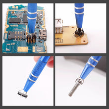 Load image into Gallery viewer, IC Chip Extractor Remover Tool 4-Claw Electronic Component Precision Parts Grabber Extractor Jewelry Pick Up Puller Repair Tool