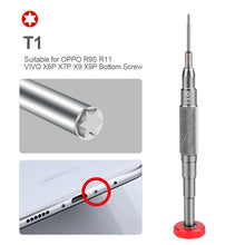 Load image into Gallery viewer, Mobile Phone Repair Screwdriver with Mute Bearings Strong Magnetic S2 Steel Screwdriver Repairing Tools