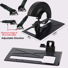 Load image into Gallery viewer, Adjustable Metal Bracket Stand Holder for Angle Grinder Protective Cover Set Balance Base Guard Cover for DIY Woodworking Tools