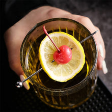 Load image into Gallery viewer, 3Pcs Stainless Steel Reusable Cocktail Picks Martini Fruit Stick Swizzle Sticks For Bar Utensils Party Kitchen KTV Wedding