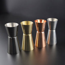 Load image into Gallery viewer, 15-30ml/25-50ml Double Jigger Stainless Steel Measure Cup Cocktail Drink Wine Shaker Stainless Bar Accessories Bartender Tools