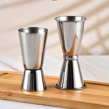 Load image into Gallery viewer, 15-30ml/25-50ml Double Jigger Stainless Steel Measure Cup Cocktail Drink Wine Shaker Stainless Bar Accessories Bartender Tools