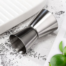 Load image into Gallery viewer, 15-30ml/20-40ml/25-50ml Double Jigger Stainless Steel Measure Cup Cocktail Drink Wine Shaker Stainless Bar Accessories Bartender Tools