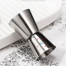 Load image into Gallery viewer, 15-30ml/20-40ml/25-50ml Double Jigger Stainless Steel Measure Cup Cocktail Drink Wine Shaker Stainless Bar Accessories Bartender Tools