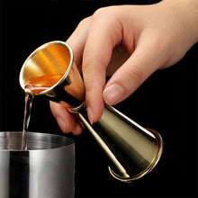 Load image into Gallery viewer, 30/60ml Double Spirit Jigger Stainless Steel Measure Cup Cocktail Drink Wine Shaker Party Bar Club Accessories Bartender Tools