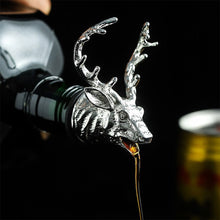 Load image into Gallery viewer, 3D Decorative Deer Head Wine Stopper for Champagne Bottle Beverage Vacuum Seal Wedding Barware Kitchen Tools Bar Decor