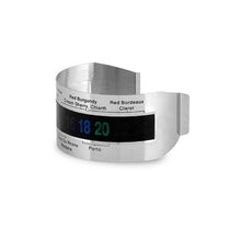 Load image into Gallery viewer, LCD Display Wine Collar Thermometer Bar Beverage Tool Clever Bottle Snap Thermometer Clip Sensor For Champagne Beer Red Wine