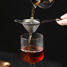 Load image into Gallery viewer, Cocktail Strainer Stainless Steel Tea Strainers Conical Food Strainers Fine Kitchen Mesh Strainer Practical Bar Strainer Tool Filter Sifter